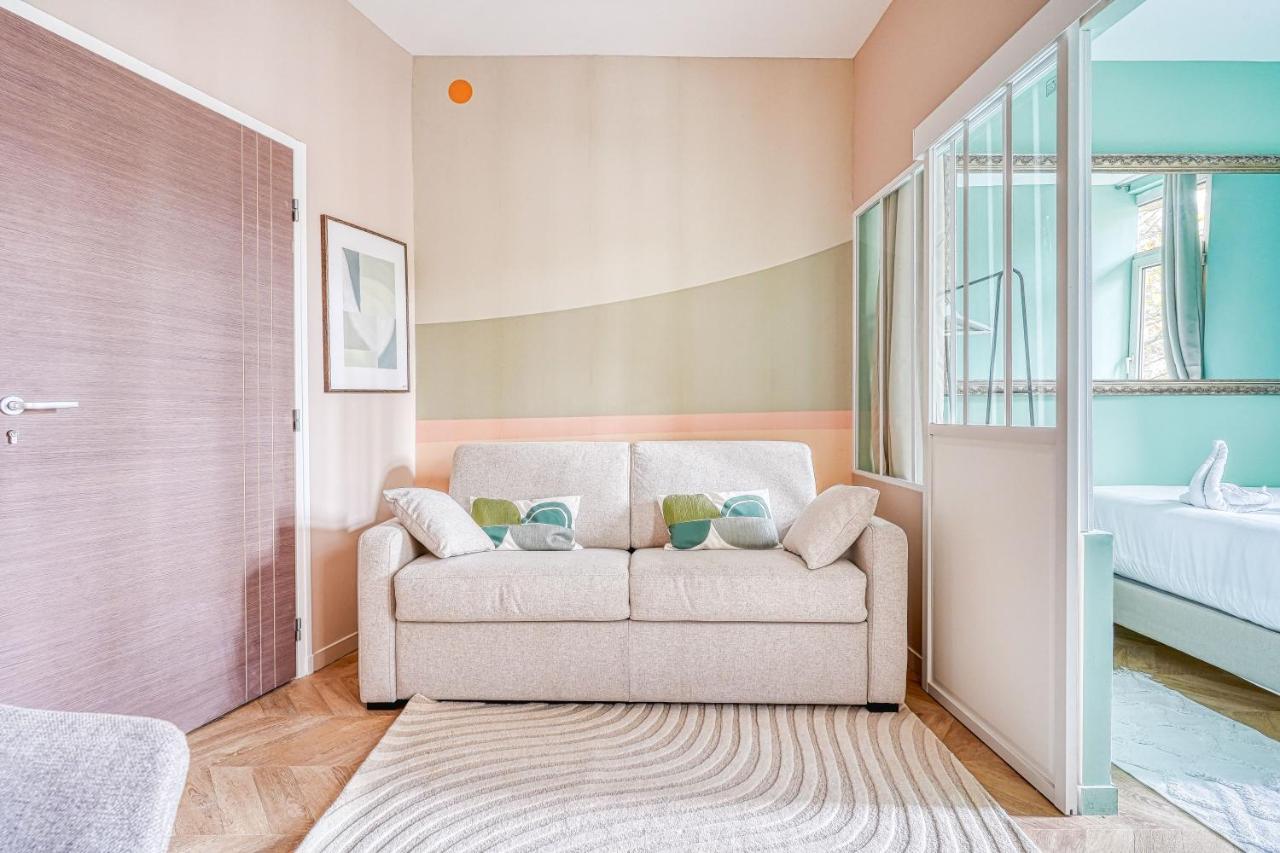 Appartement Proche Parc Monceau #17Eme #Arcdetriomphe - Gourgaud Париж Екстер'єр фото